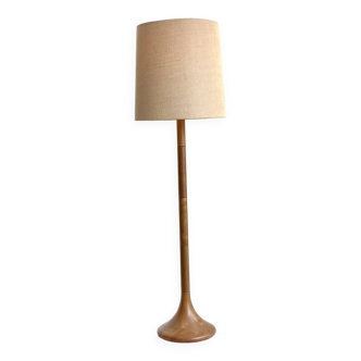 Dyrlund teak floor lamp, Denmark 1960s