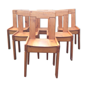 set de 6 chaises vintage
