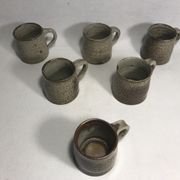 6 cups sandstone coffee "le vep" made in France
