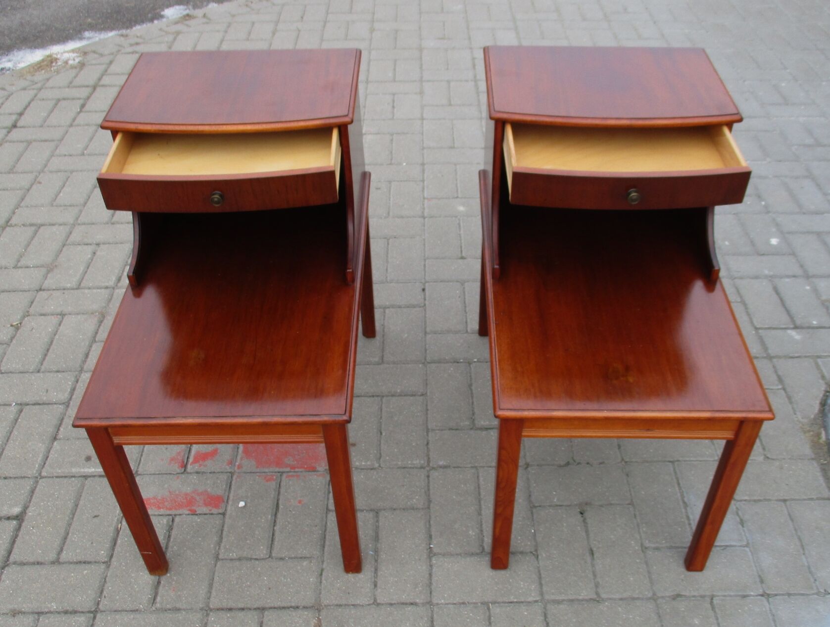 Pair of Nightstands, Sweden, 1960s
