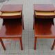 Paire de tables de nuit, Suède, années 1960