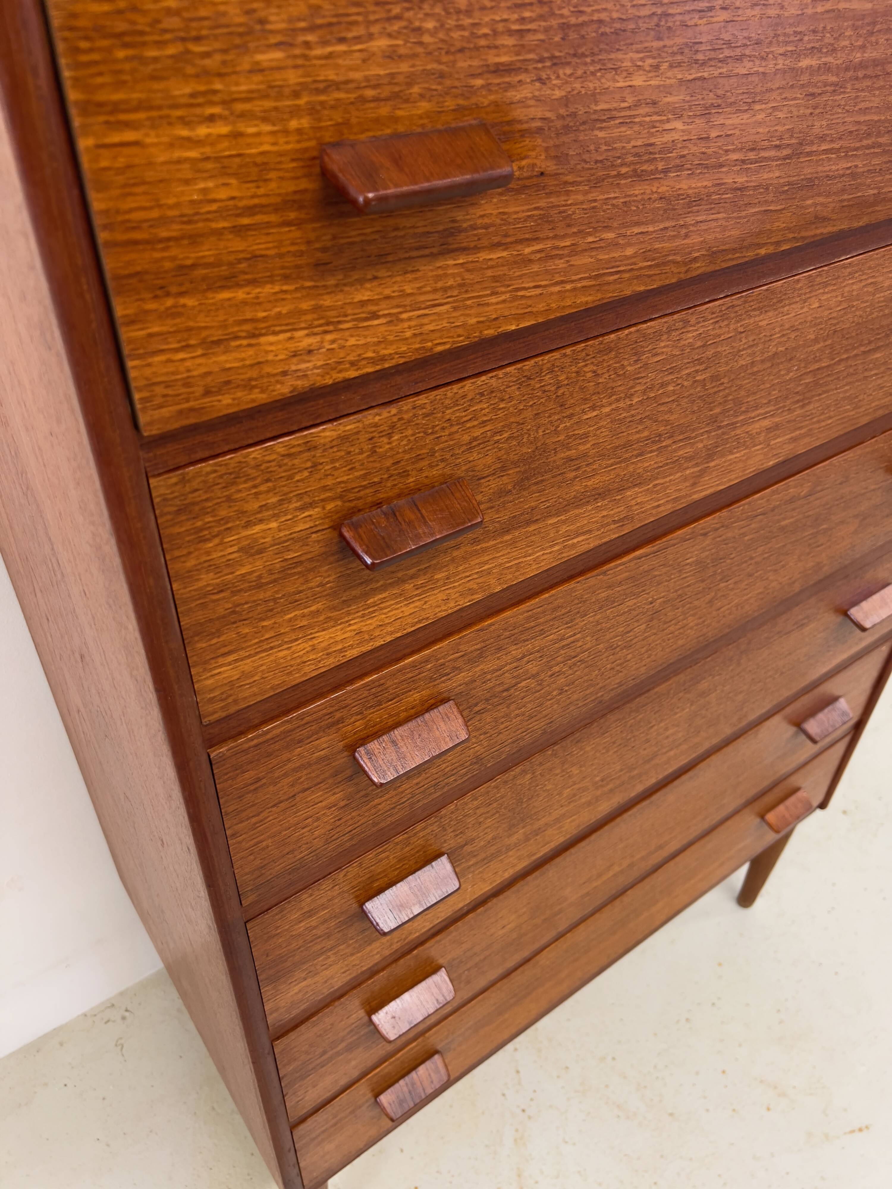 Poul Volther Teak Chest Of Drawers, 1950s.