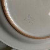 Set of 6 plates of glazed earth 1970 Pierre Motton for Gien