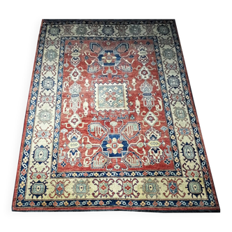 Ghazni Afghanistan Oriental Rug: 3.14 x 2.20 Meters, handmade wool