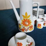 Service à café L. Lorioux 10 tasses