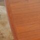 Scandinavian dining table with 1960s extensions (6 to 12 people)