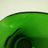 Vintage mint green glass Pichet VERECO, bakelite handle.