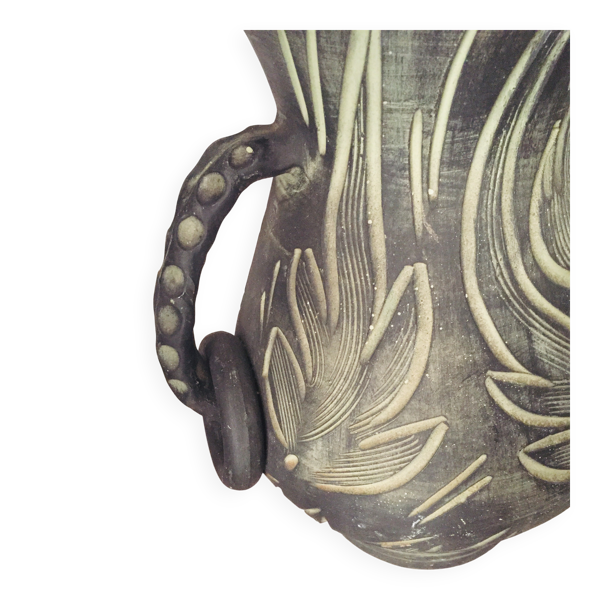 Paire de grands vases de sol Mid-Century – Céramique La Bisbal, Figueras