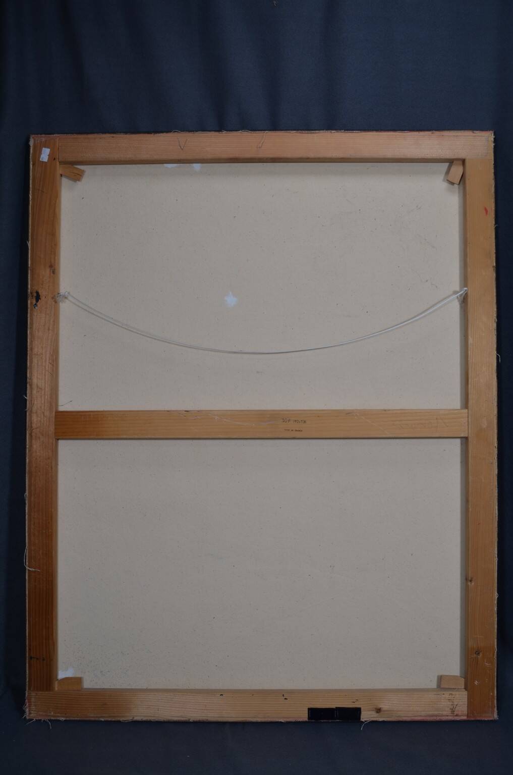 Bernard Laymet (20th century) "Untitled" acrylic on canvas signed