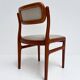 Set of 6 Danish design chairs by Johannes Andersen for Uldum, 1960s
