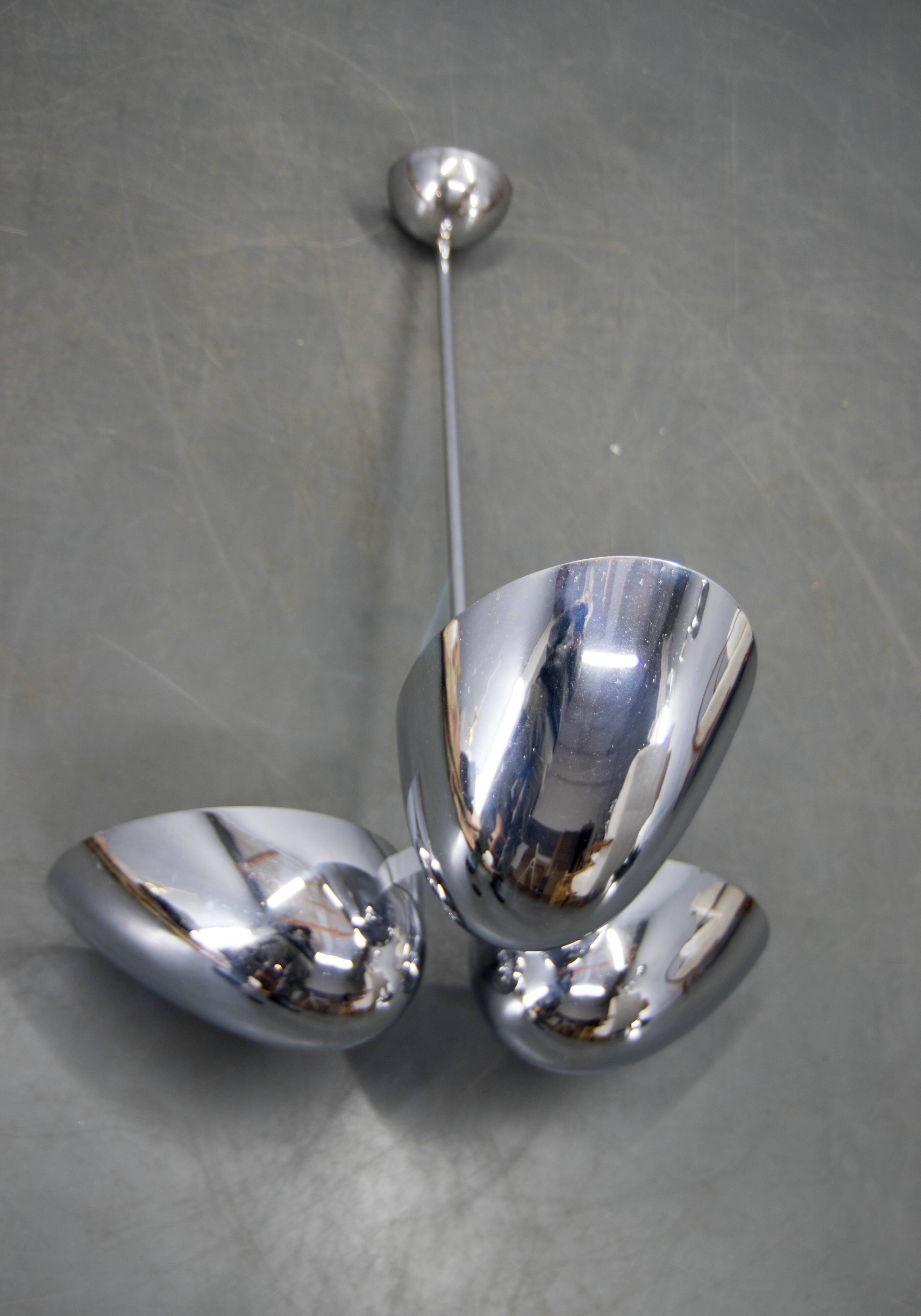 Rare Bauhaus Chandelier by Zukov , 1930s