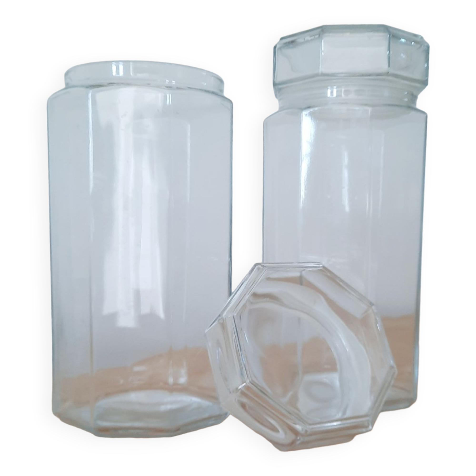 Arcoroc Octime glass jar