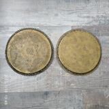Duo of copper trays