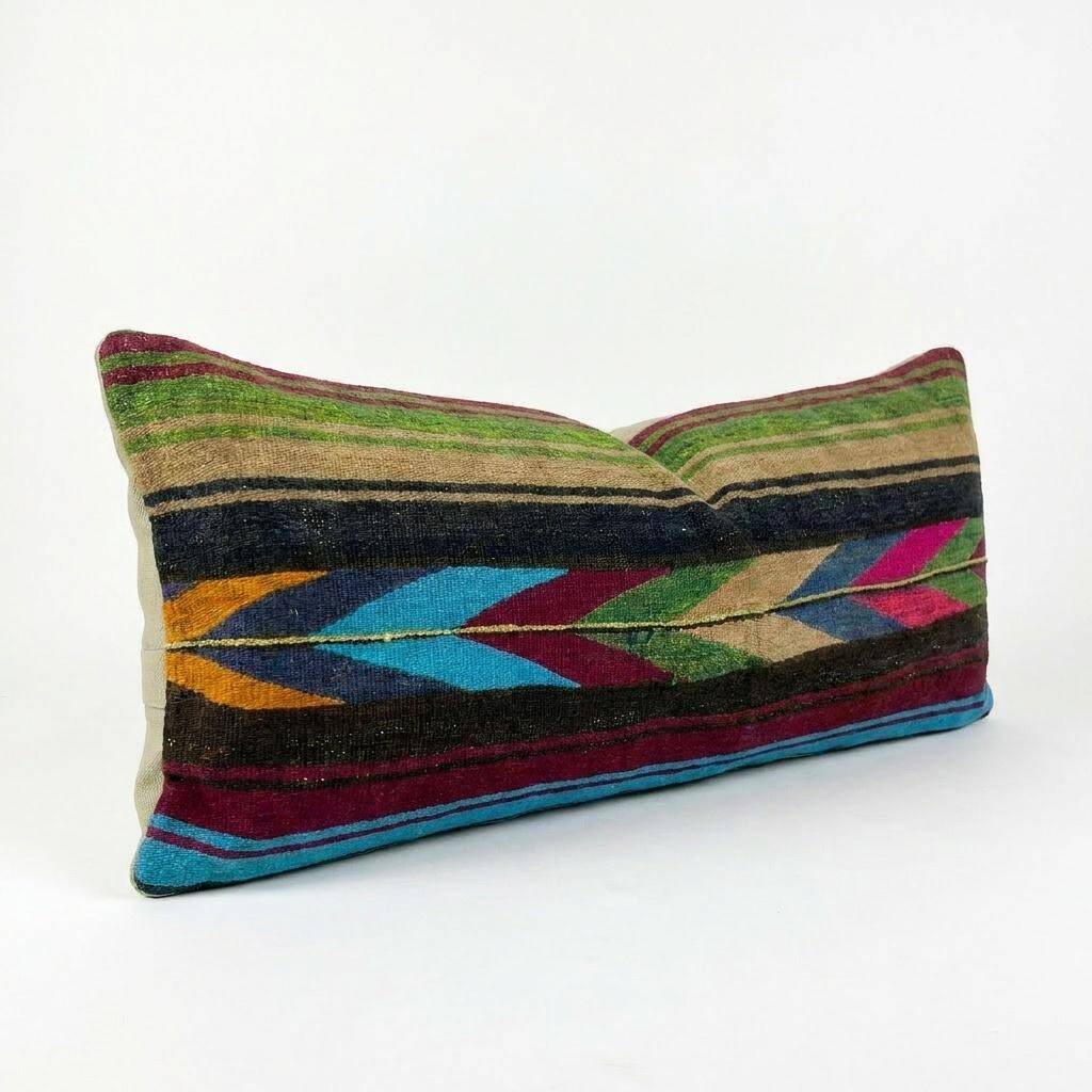 Vintage kilim cushion cover 41x124 cm