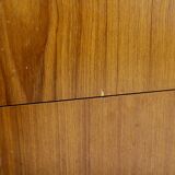Scandinavian "tallboy" chest of drawers in teak, Sweden, 1960