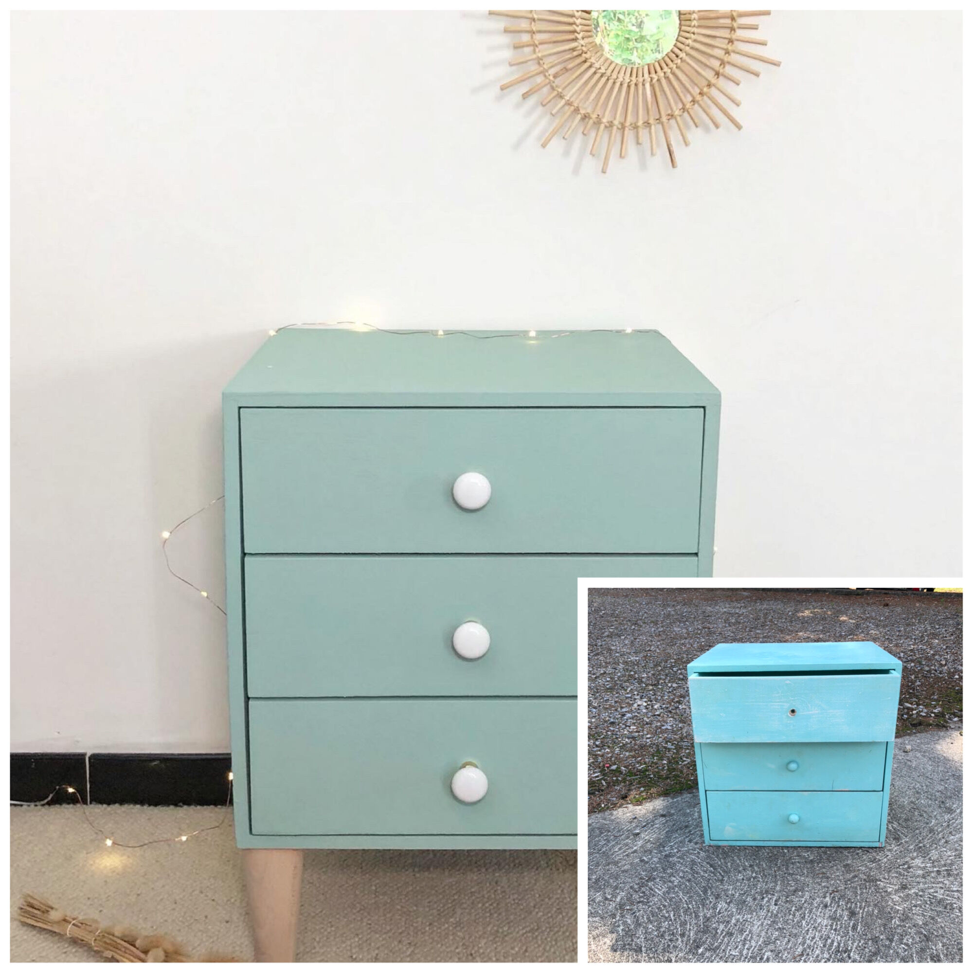 Vintage chest of drawers