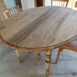 Renovated oval table
