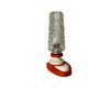 Mid-Century Space Age Bedside Bubble Table Lamp from Fischer Leuchten - 1970s | German