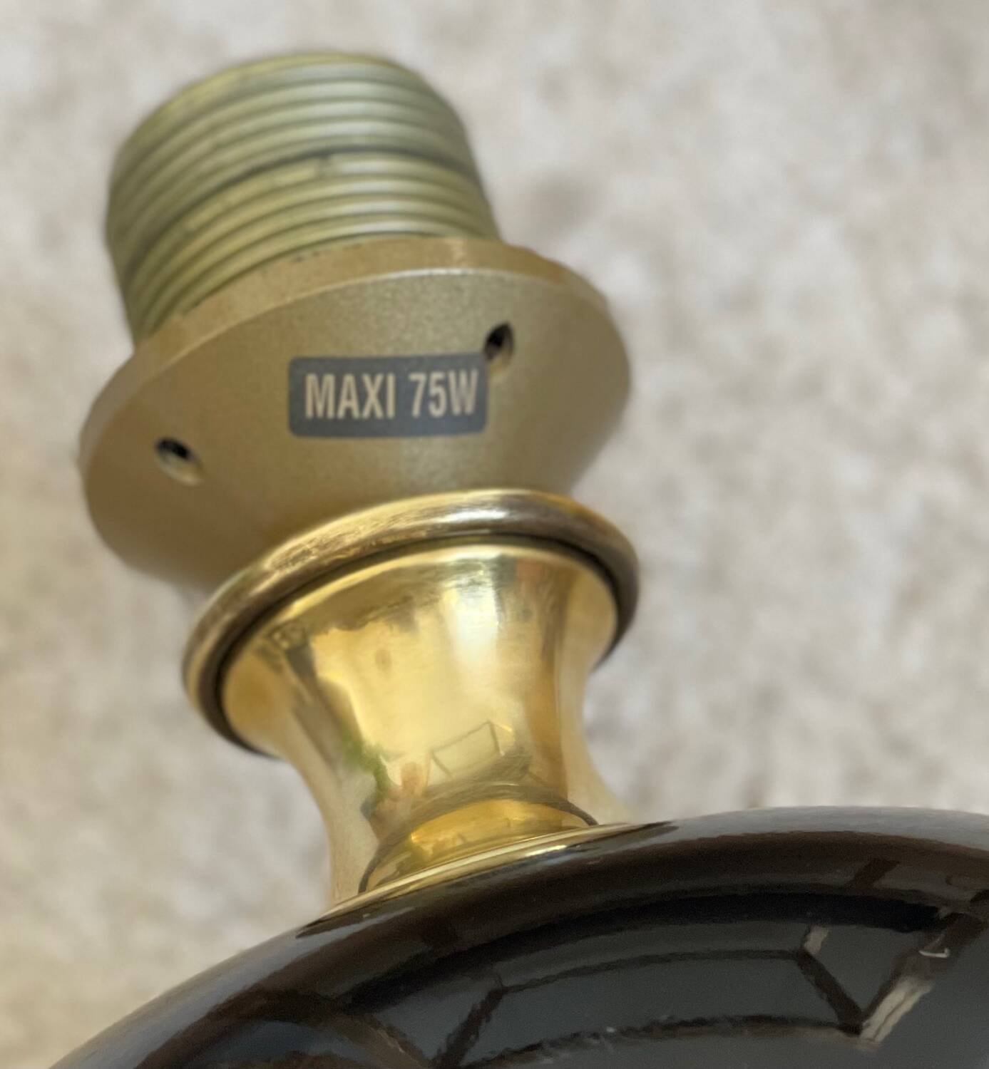 Lamp base Maison Le Dauphin 1980.