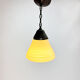 Original Philips Phililite Glass and Copper Pendant, 1930s