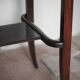 Table vintage, table bois avec 1 tiroir, console art déco, table d'appoint