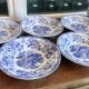 5 hollow iron earth plates per CP - blue