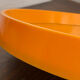 Danish round mirror, made of plastic, 1970s