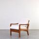 Lounge chair by Juul Kristensen and danich teak lounge chair, set of 2