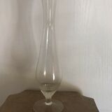 Vase soliflore vintage en verre