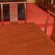Set of 1 table + 6 antique Chinese chairs.