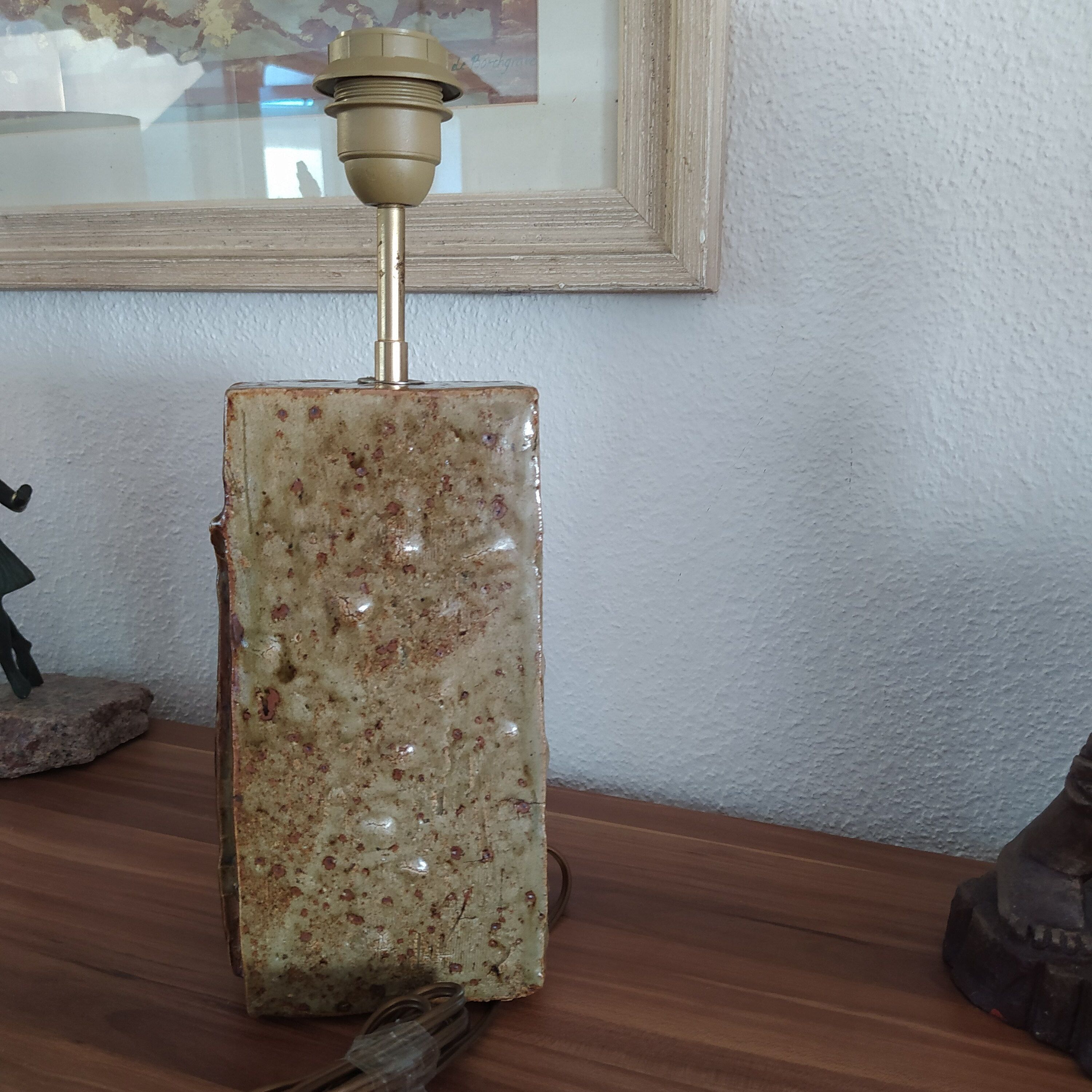 Ceramist lamp foot