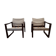 Pair of diana chairs, sweden, 70s