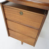 Bureau en teck du milieu du siècle, Pays-Bas des années 1960