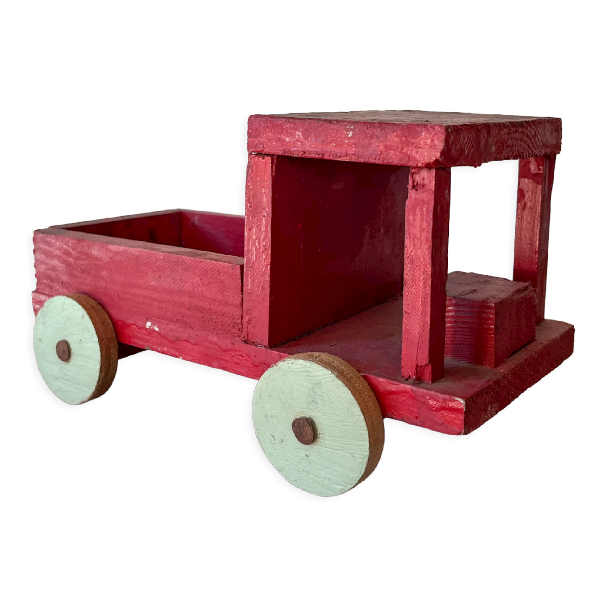 Wood truck Popular Art of the 50s/60s