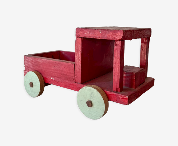 Camion bois Art Populaire des années 50/60