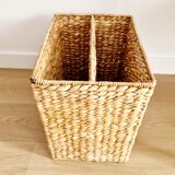 magazine holder in water hyacinth