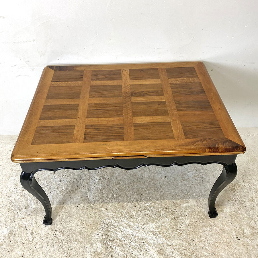 Dining table louis XV style solid wood