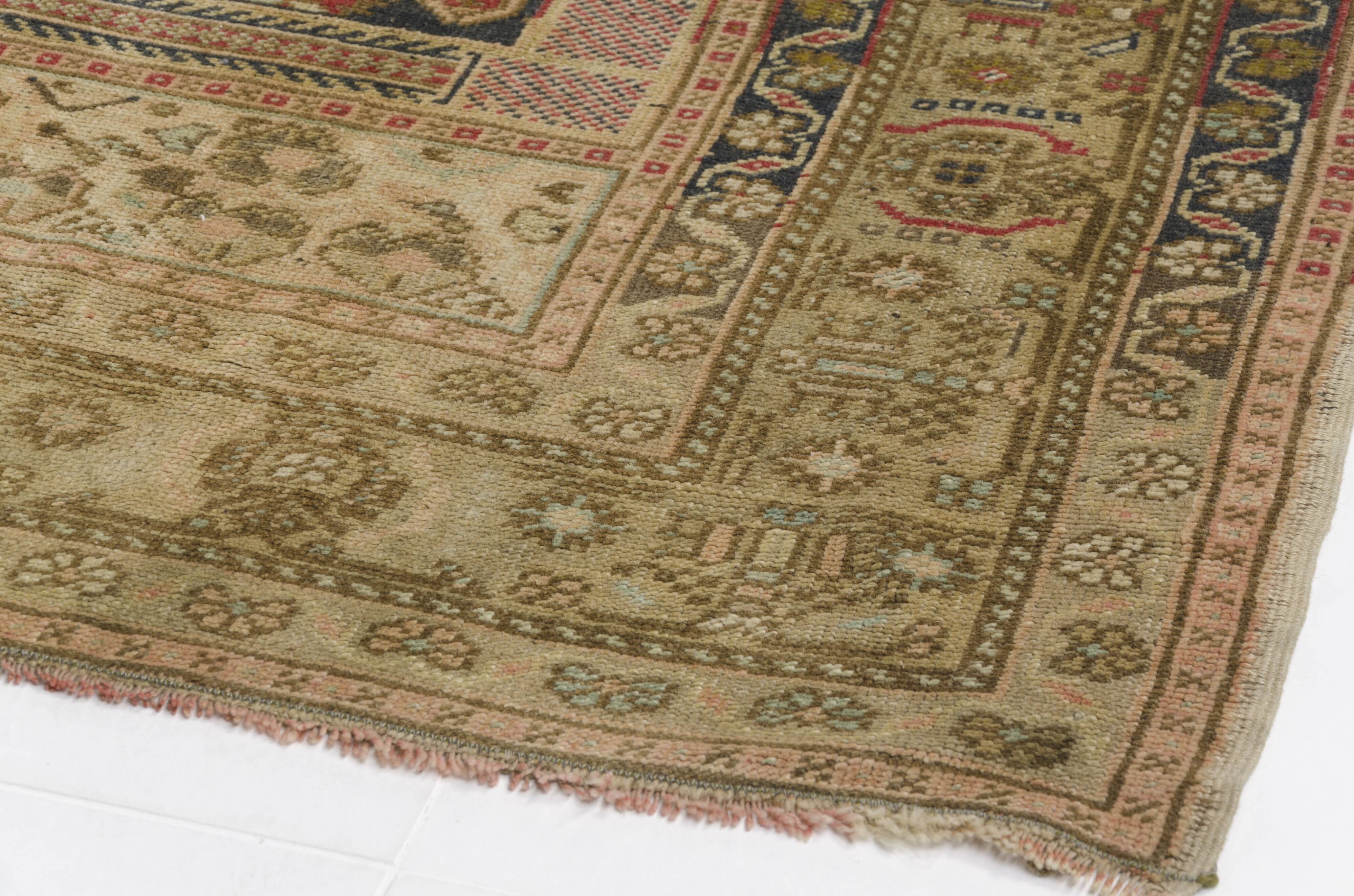 Anatolian Floral Oushak Rug
