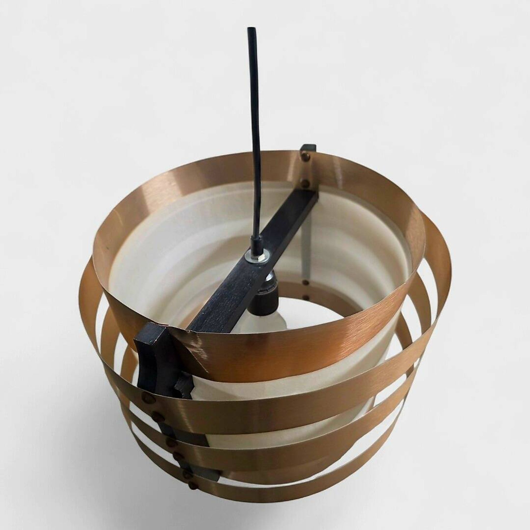 Suspension Space Age – Copper & Scandinavian Design – Circa 1970