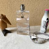 Vintage Sèvres crystal lamp base, Bauhaus/Art Deco design