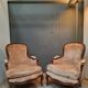 Paire de fauteuils de style Louis XV