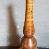 Vase soliflore de potier en grès émaillé vintage