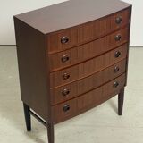Danish Chest of Drawers in Rosewood by Kai Kristansen 1960s
