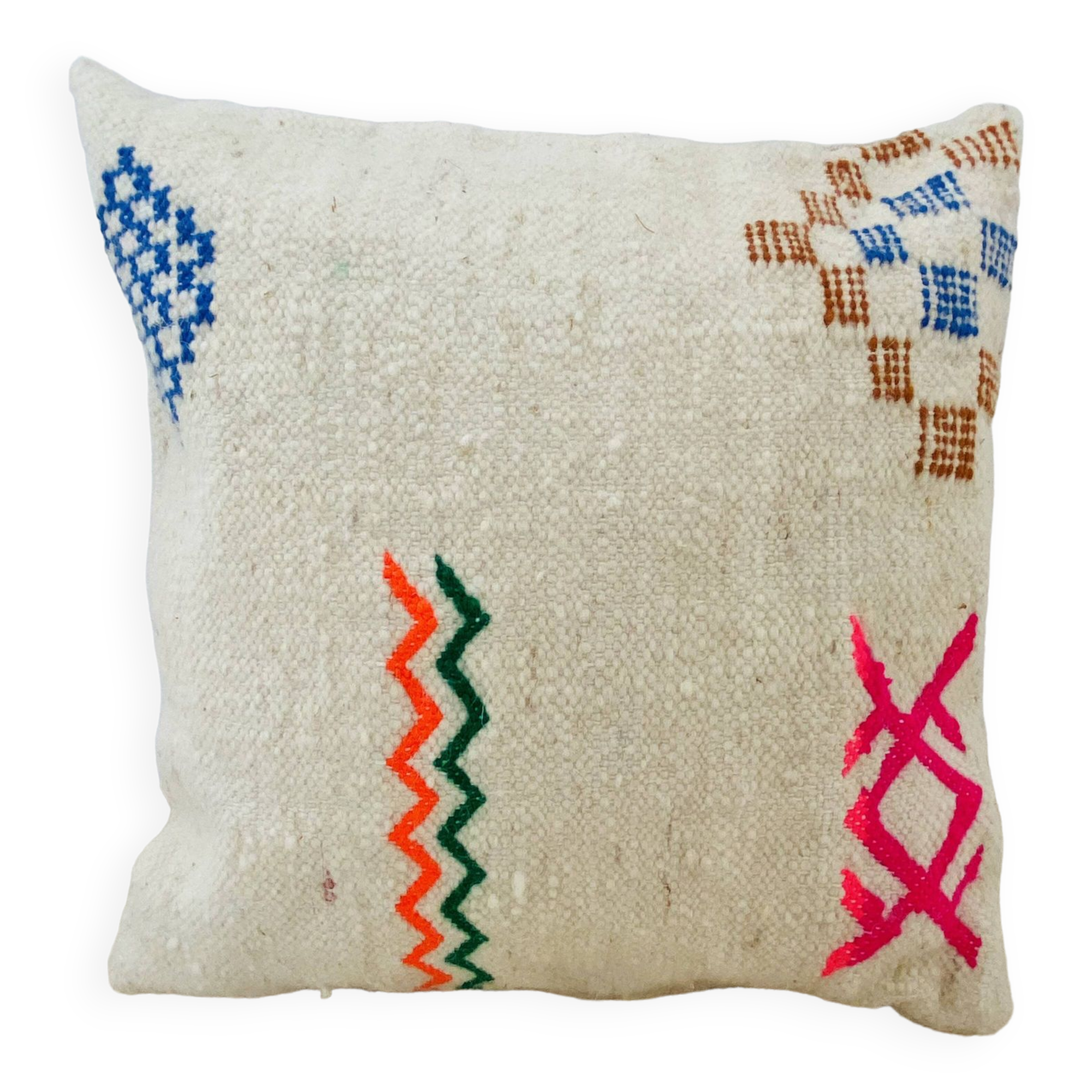 BERBER KILIM WOOL CUSHION COVER N°25
