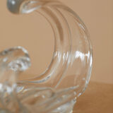 Crystal lamp foot Maison Daum France circa 1960