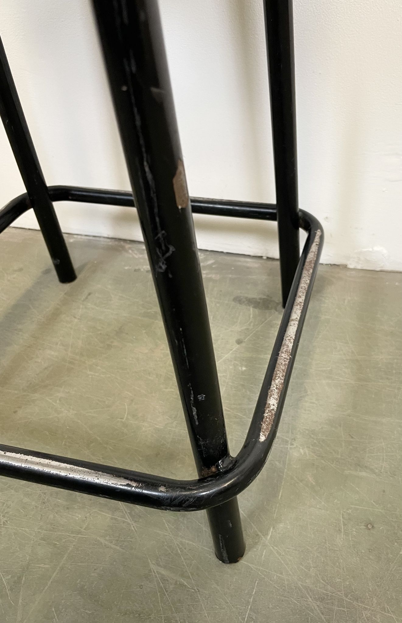 Vintage industrial italian stool, 1970s