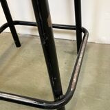 Vintage industrial italian stool, 1970s