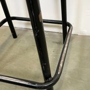 Vintage industrial italian stool, 1970s