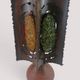 Brutalist lamp in metal and ceramic - Accolay