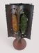 Brutalist lamp in metal and ceramic - Accolay